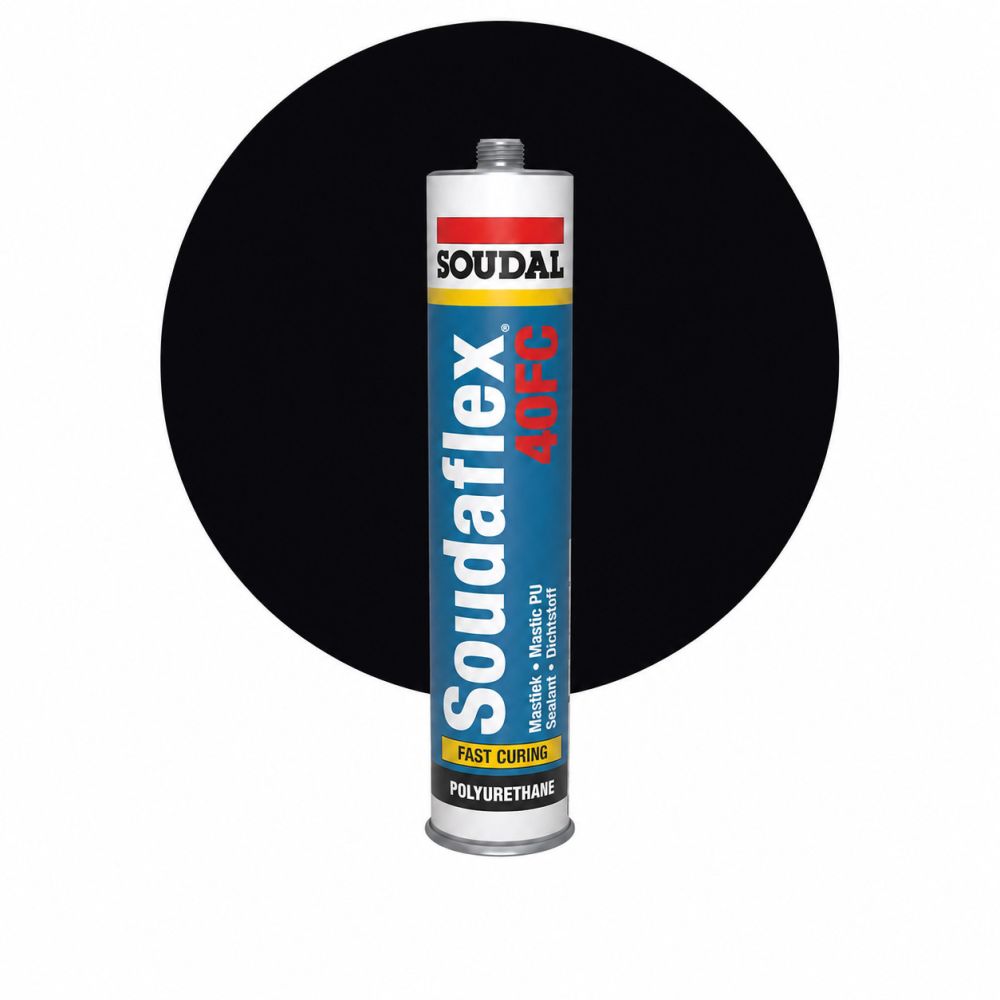 Soudal Soudaflex 40 Fc - Noir, 300 ml main product photo