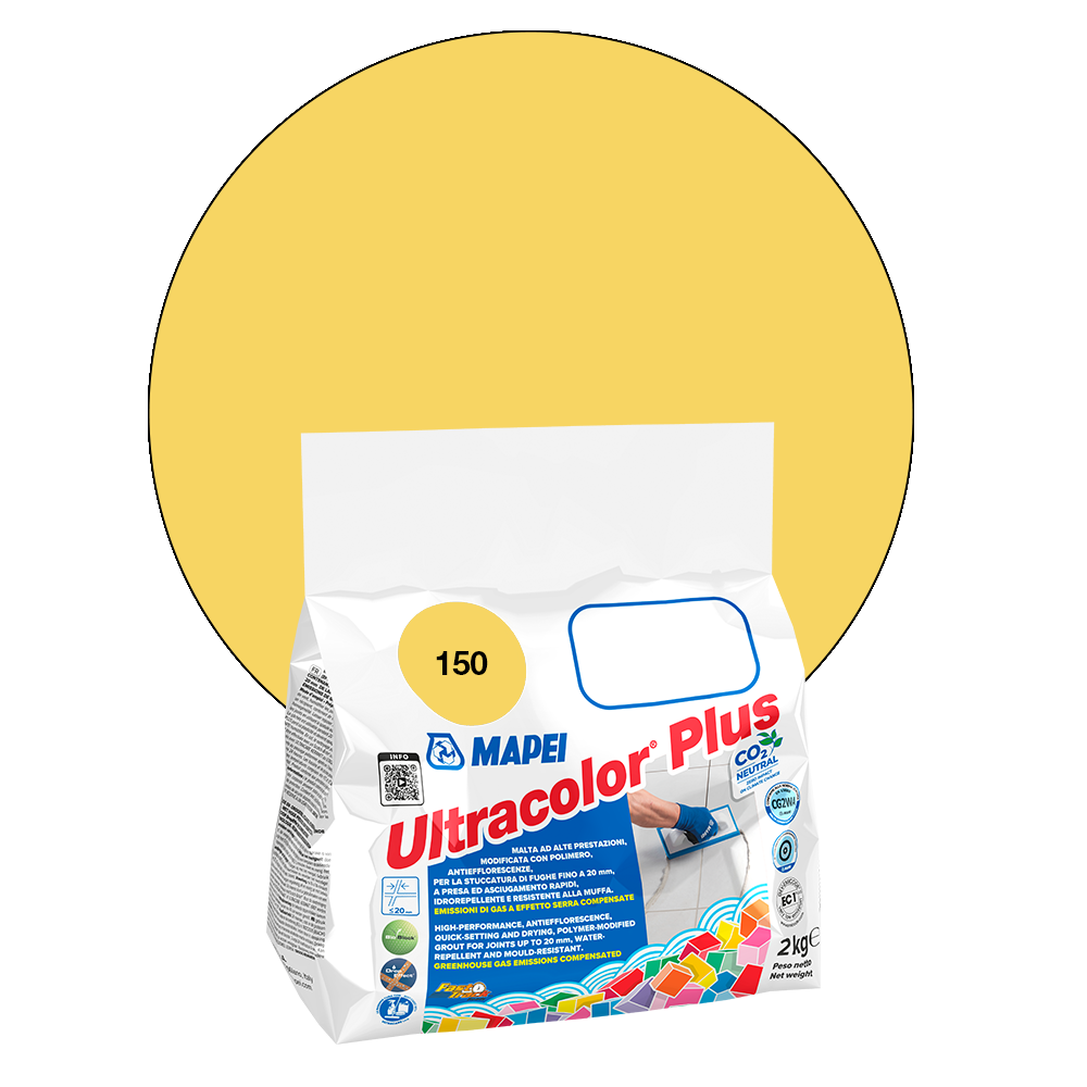 Mapei Ultracolor Plus - 150 Jaune, 2 kg main product photo