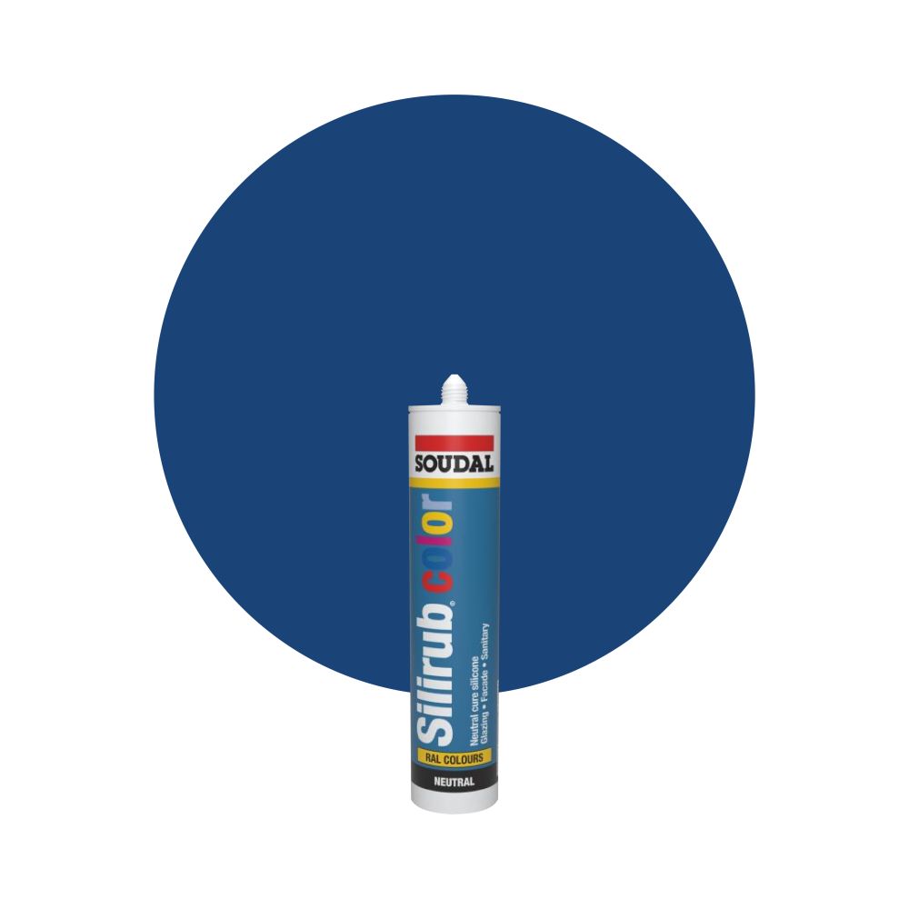 Soudal Silirub Color - RAL 5010 Bleu gentiane main product photo