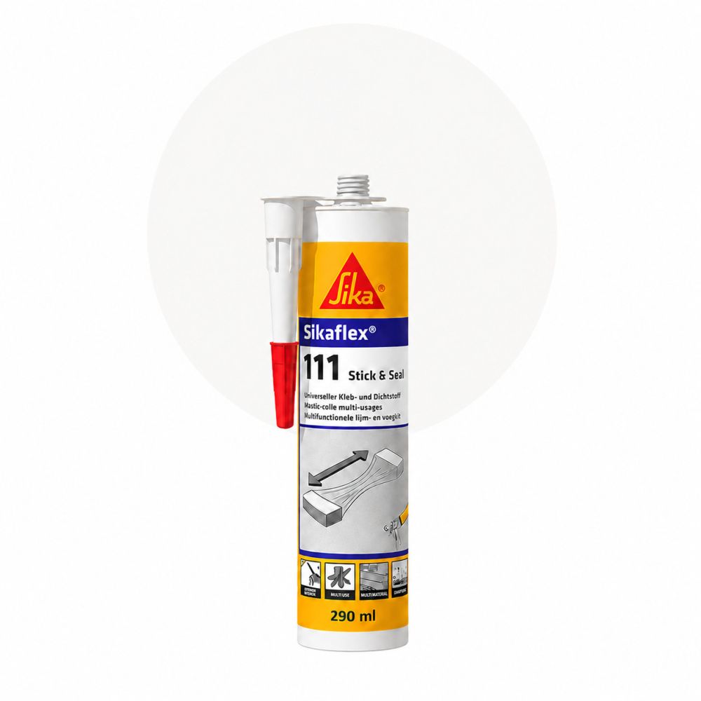 Sikaflex 111 Stick & Seal - Blanc main product photo