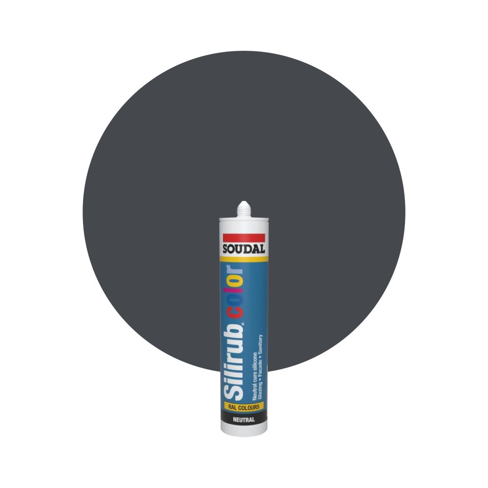 Soudal Silirub Color - RAL 7024 Gris graphite main product photo
